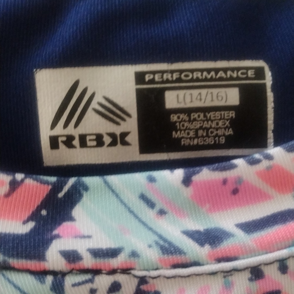 Girls RBX Performance Top - Picture 3 of 3